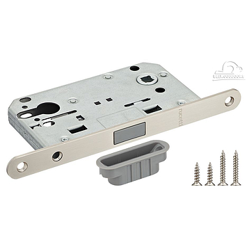 RM1885 SC, защелка магнитная под цилиндр, цвет - мат. хром фото