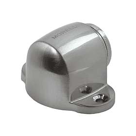 MDS-1 SN дверной ограничитель магнитный, цвет - белый никель фото