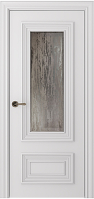 Дв.полотно Пвдгщ "Палаццо 2" Эмаль Белый 2,0-0,6 Smartcore С Зеркалом Mirold Morena Распашная