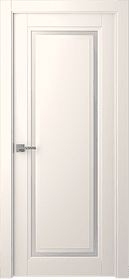 Дв.полотно Пвдчф "Аурум 1" Эмаль Жемчуг 2,0-0,6 Мателюкс Белый Каленый Распашная