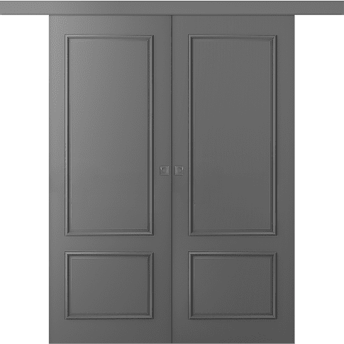 Ламира 2 Эмаль графит Купе двойное фото