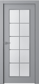 Дв.полотно Пвдощ "Ламира 1" Эмаль Светло-Серый 2,0-0,9 Smartcore Мателюкс Белый Распашная