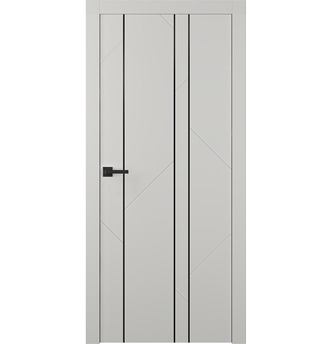 Флекс 1 Молдинг Чёрный Эмаль пепельный фото