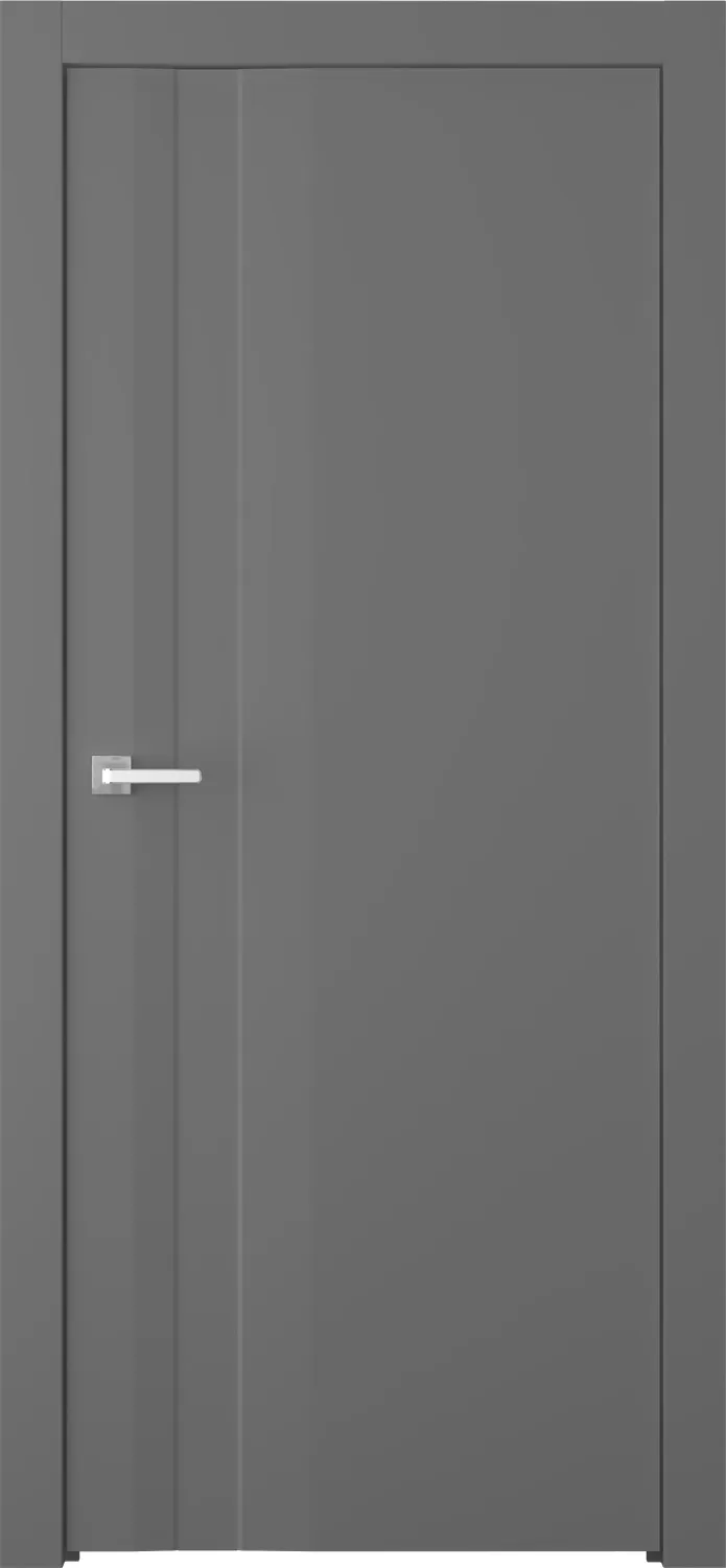 Дверное Полотно Пвдгщ "Слайд" Эмаль Графит 2,0-0,8 Smart Core Распашная