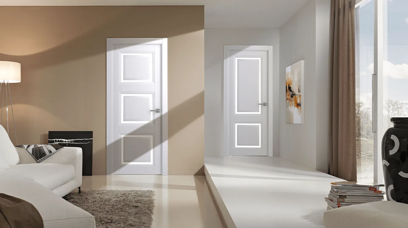 Белые двери — свежее решение для любого интерьера