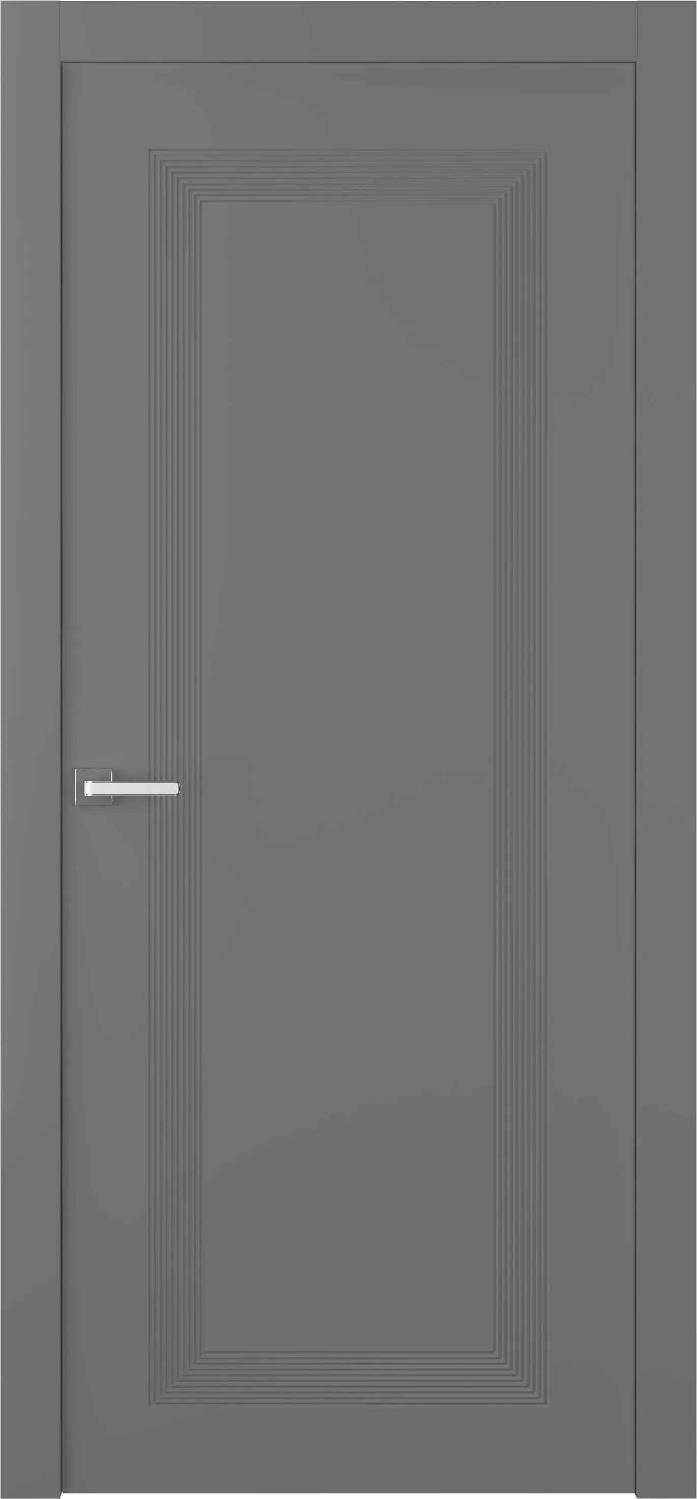 Дверное Полотно Пвдгщ "Либра 1" Эмаль Графит 2,0-0,8 Smart Core Распашная