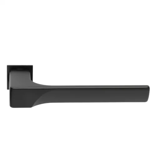 FIORD-SM NERO, ручка дверная, с невидимой квадратной розеткой, цвет - черный фото